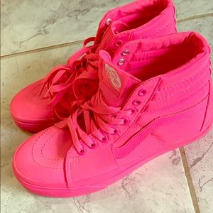 Hot pink vans
